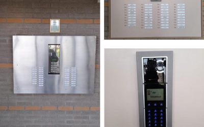 Intercom en bellentableau voor een VvE in Rotterdam